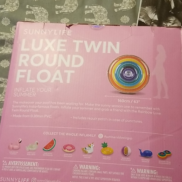 Luxe twin round float - Picture 2 of 2
